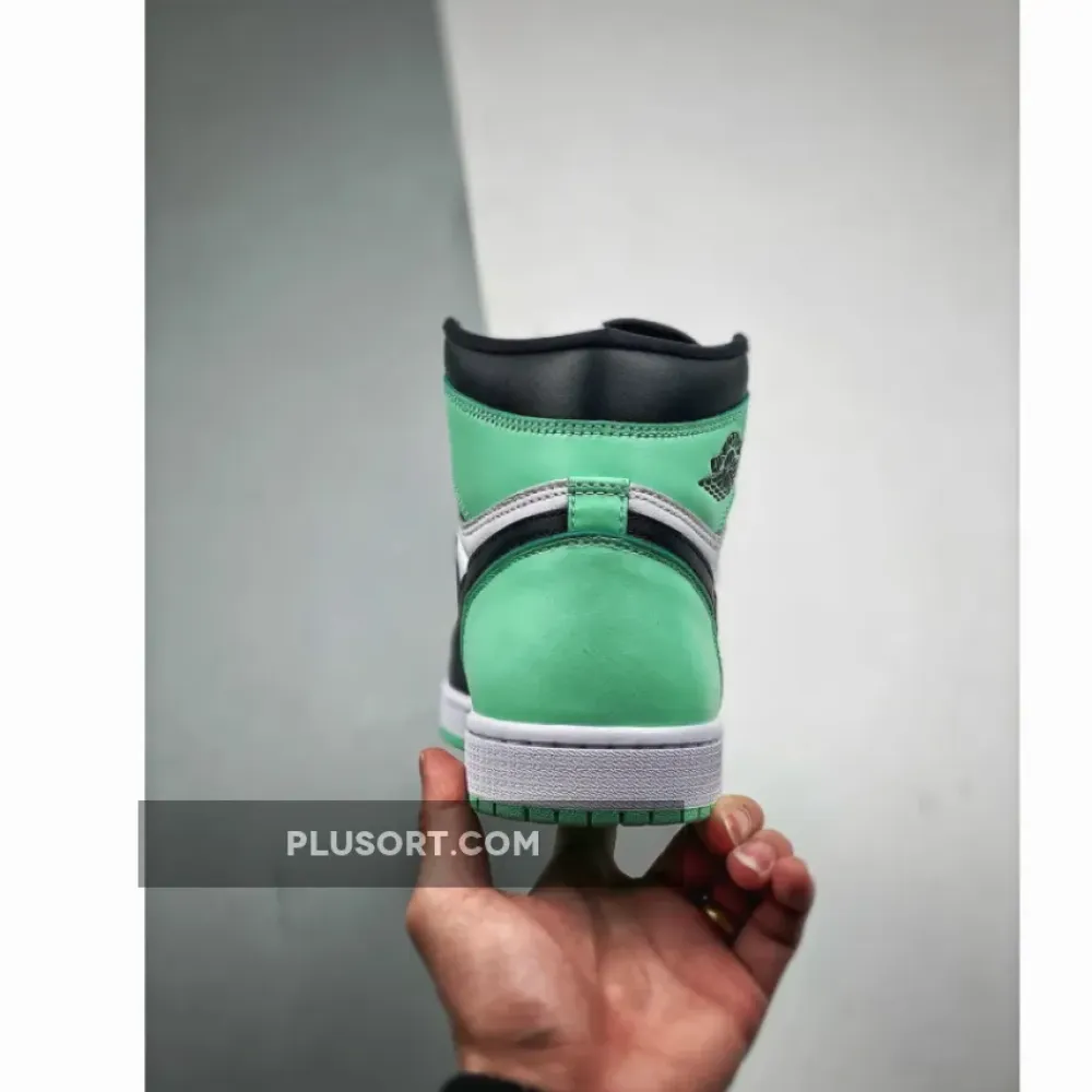 Air Jordan 1 High OG White/Black-Green Glow  DZ5485-130