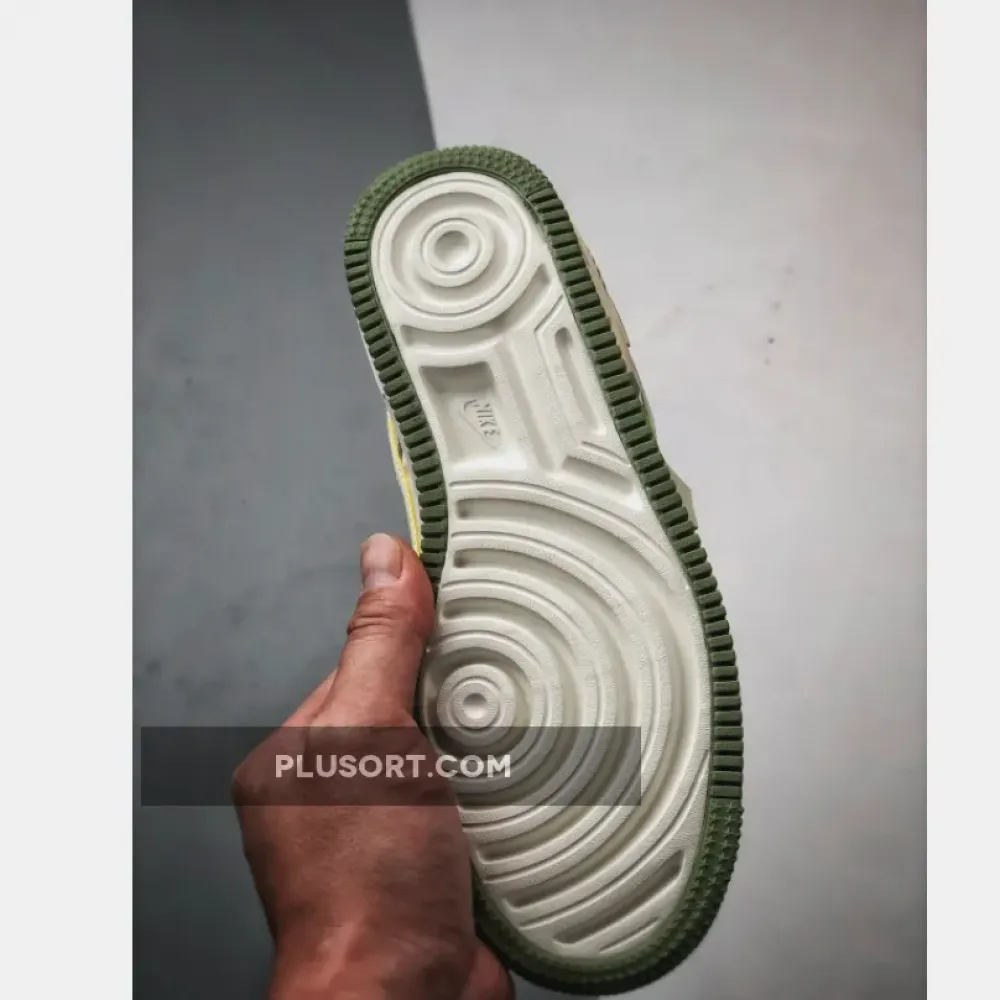 Nike Air Force 1 Shadow Pale Ivory Oil Green  FN6335-101