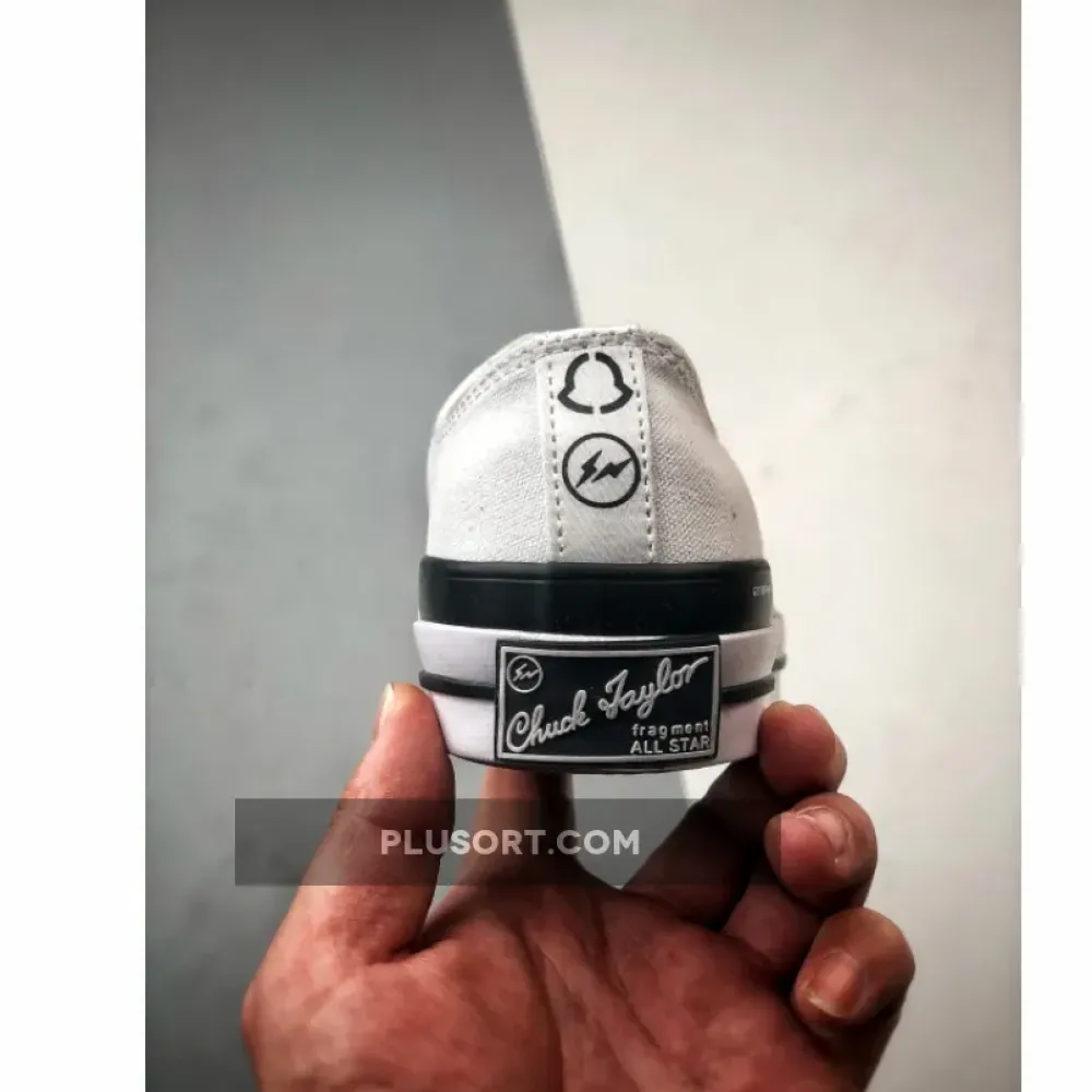 7 MONCLER x fragment design x Converse Chuck 70 Ox White 169070C