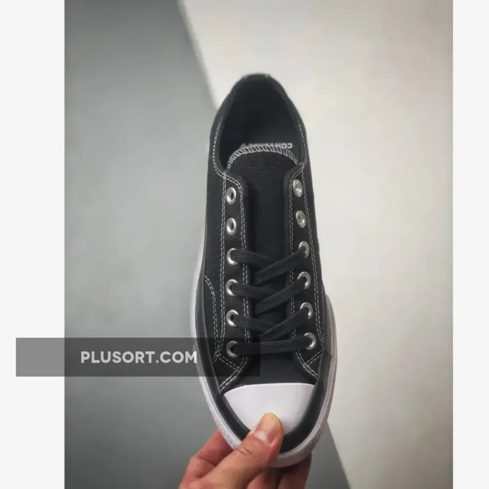 7 MONCLER x fragment design x Converse Chuck 70 Ox Black White 169069C