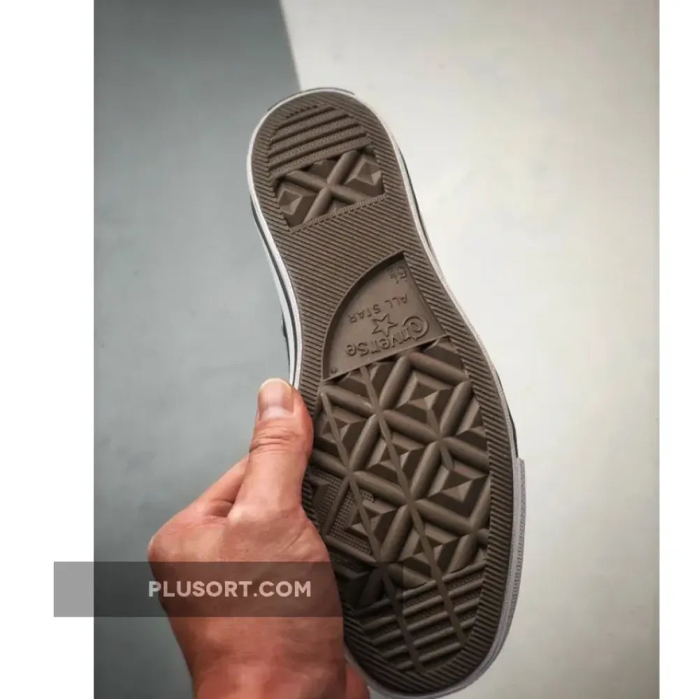 7 MONCLER x fragment design x Converse Chuck 70 Ox Black White 169069C