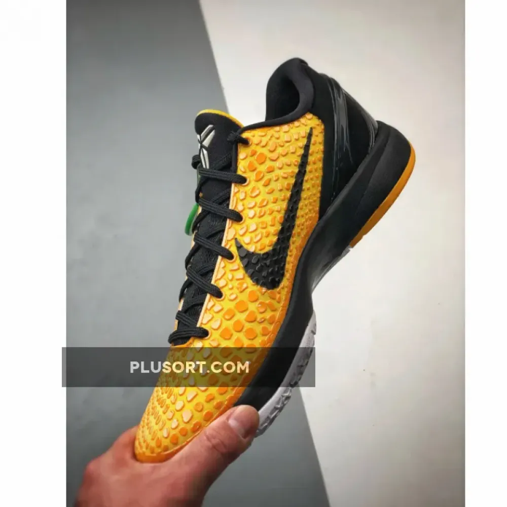 Nike Kobe 6 Del Sol/Lightbulb-Black-Tour Yellow  429659-700