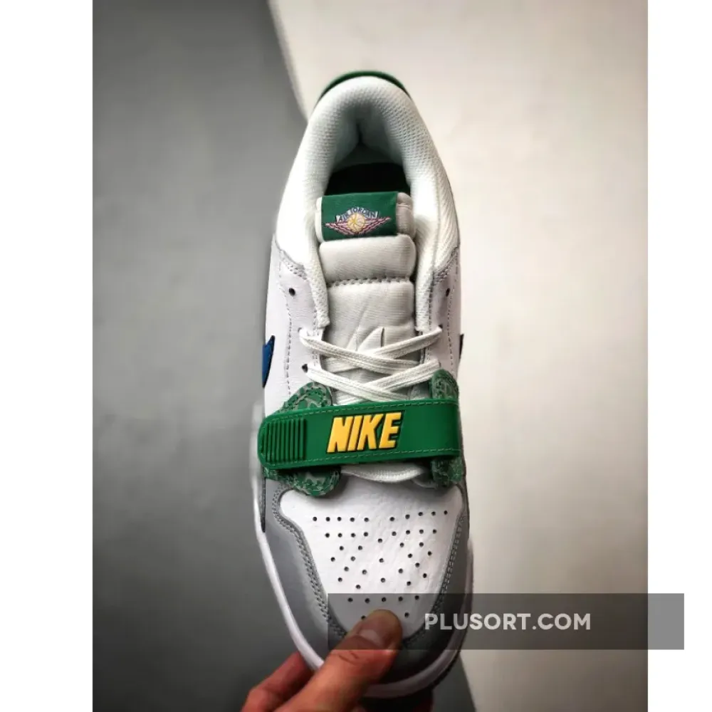 Jordan Legacy 312 Low White Grey Green  CD9054-140