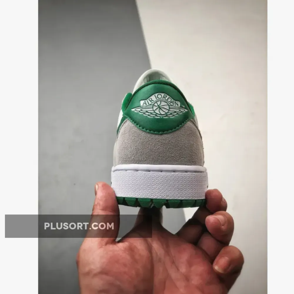 Air Jordan 1 Low Golf White/Pine Green-Light Smoke Grey  DD9315-112