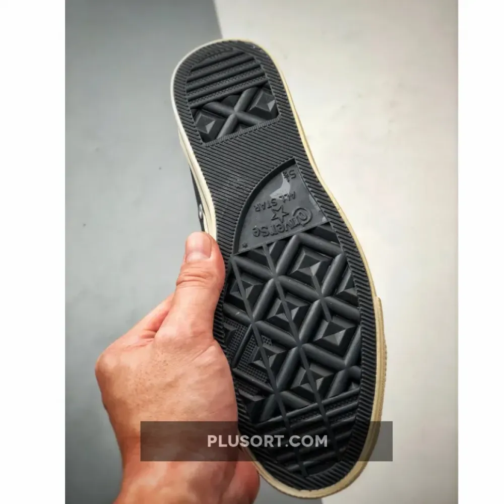 Converse Chuck Taylor All Star Lift Platform Large Stars Black/Natural Ivory/Egret A09903C