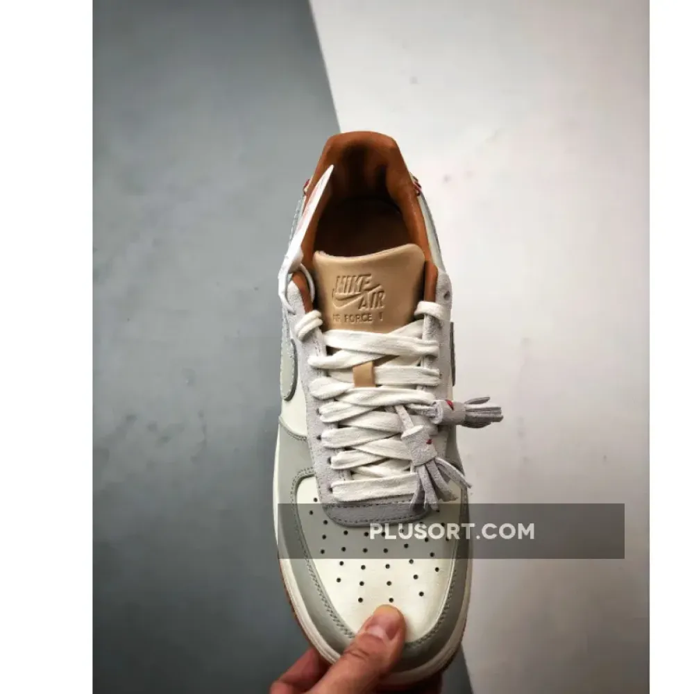 Nike Air Force 1 Low Light Bone/Sail-Tan-Gum Yellow  HF5697-001