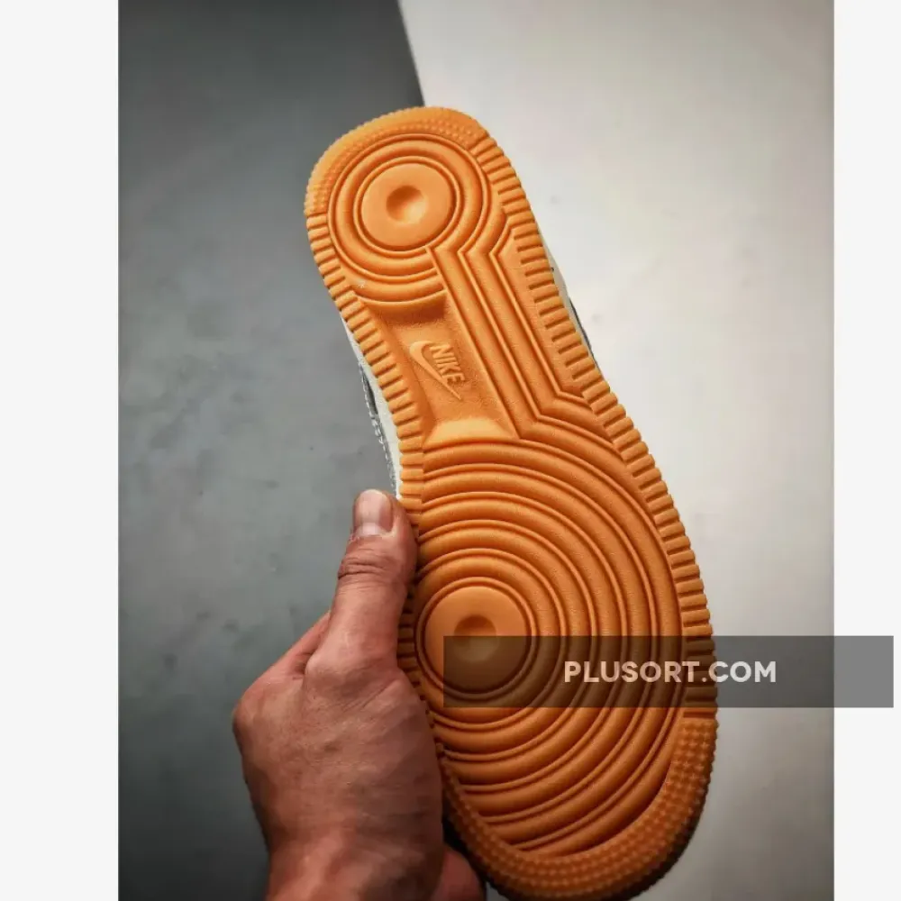 Nike Air Force 1 Low Light Bone/Sail-Tan-Gum Yellow  HF5697-001