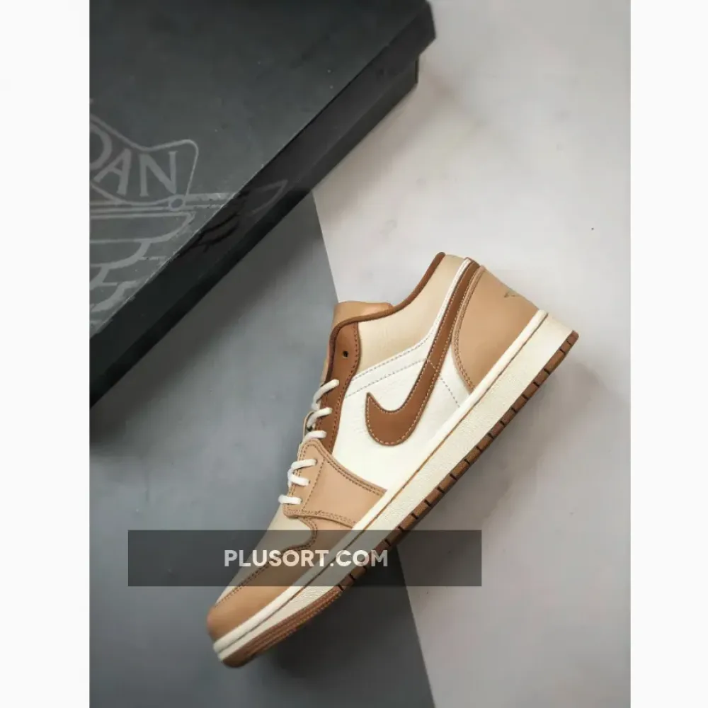 Air Jordan 1 Low Premium “Tan/Brown”  HF5753-221