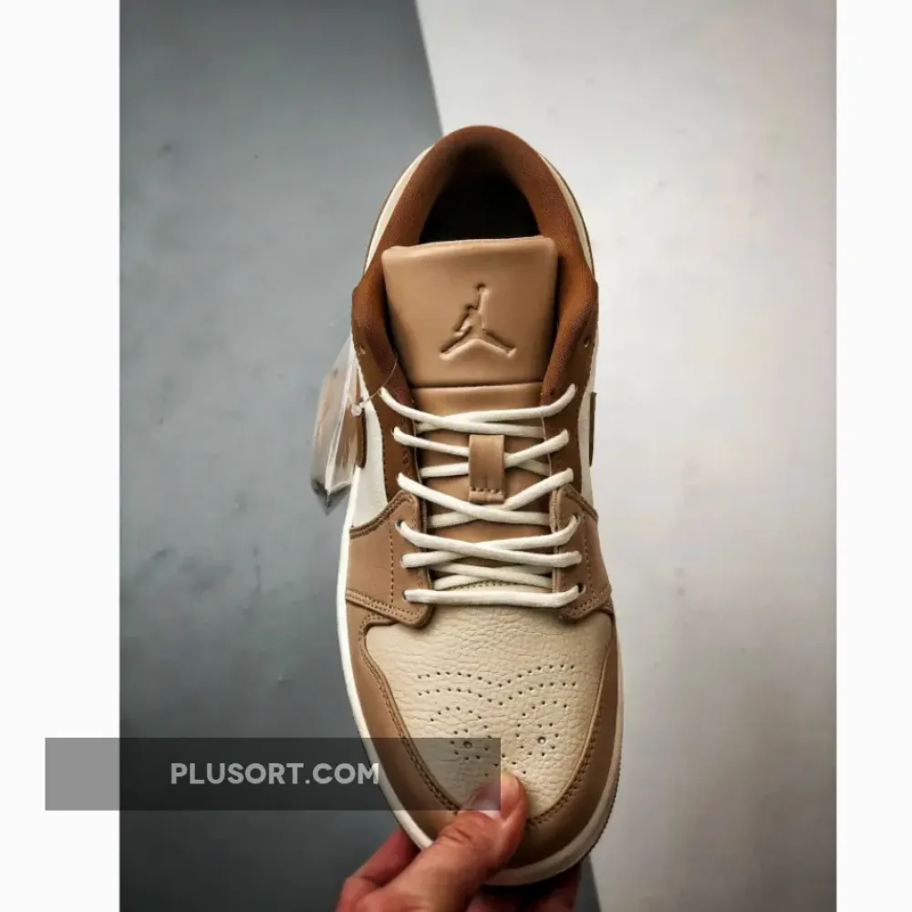 Air Jordan 1 Low Premium “Tan/Brown”  HF5753-221