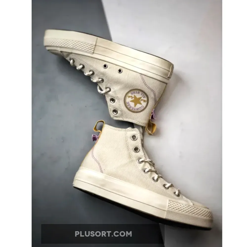 Converse Chuck Taylor All Star Lift Platform Utility Egret  A08767C