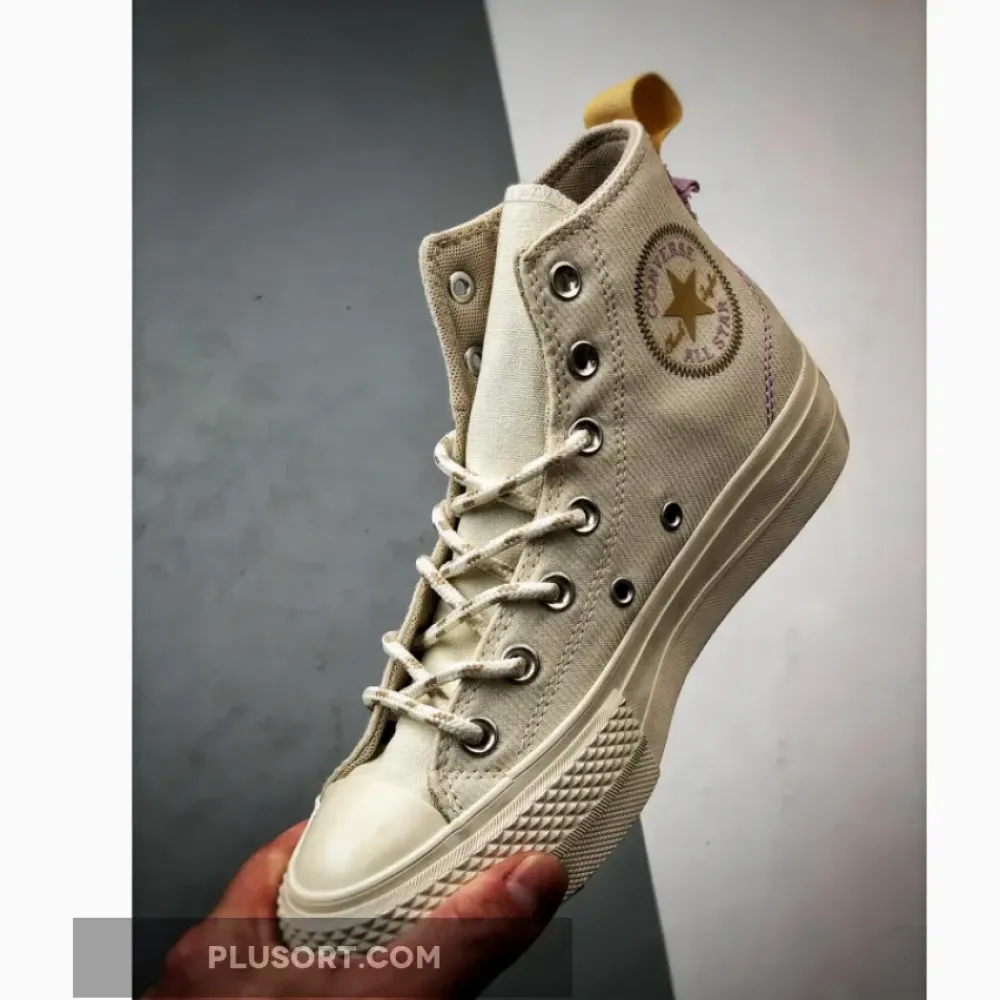 Converse Chuck Taylor All Star Lift Platform Utility Egret  A08767C