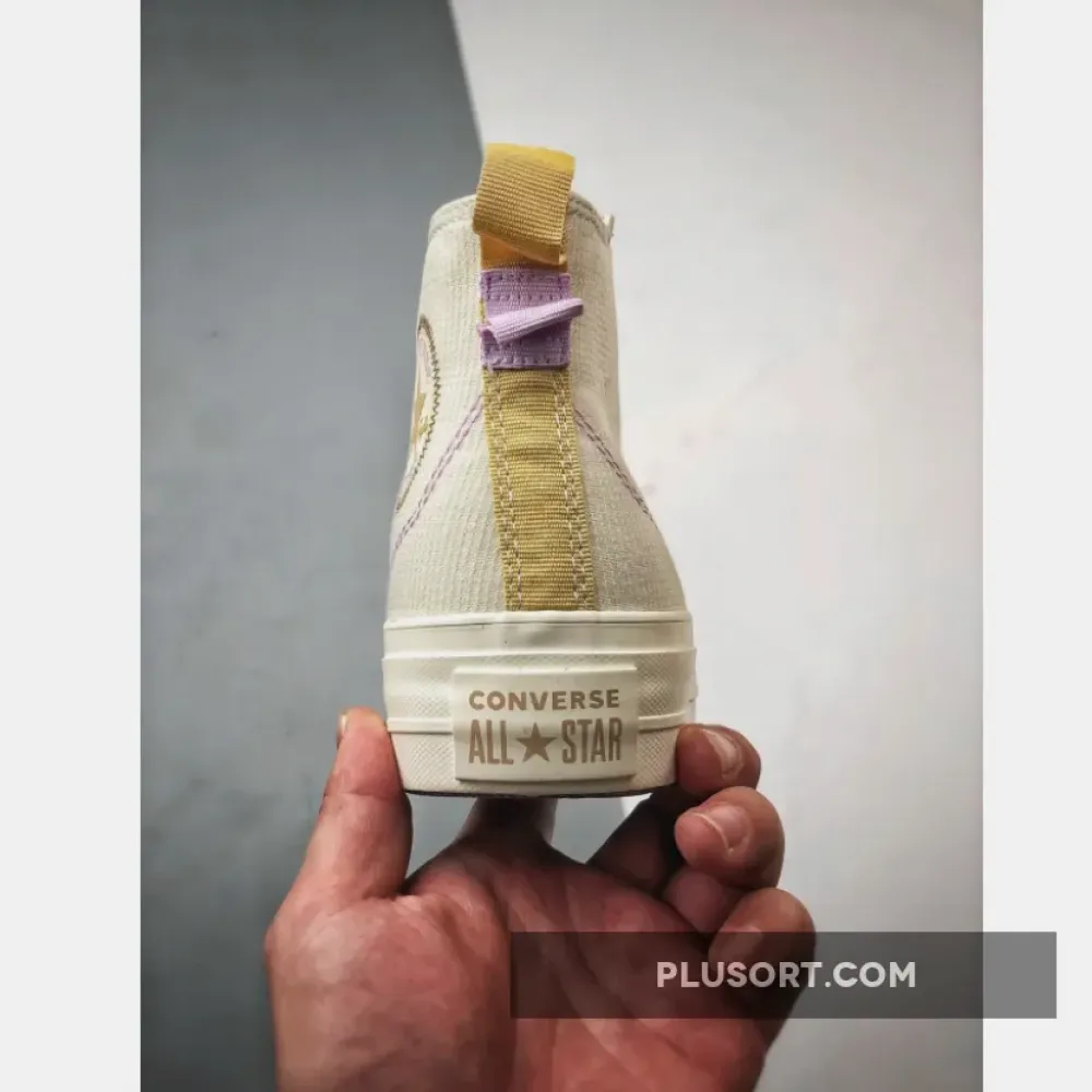 Converse Chuck Taylor All Star Lift Platform Utility Egret  A08767C