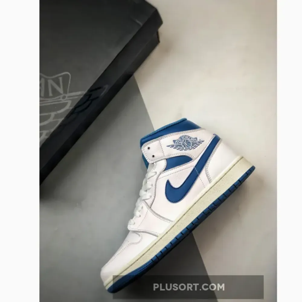 Air Jordan 1 Mid “Industrial Blue”  FN5215-141