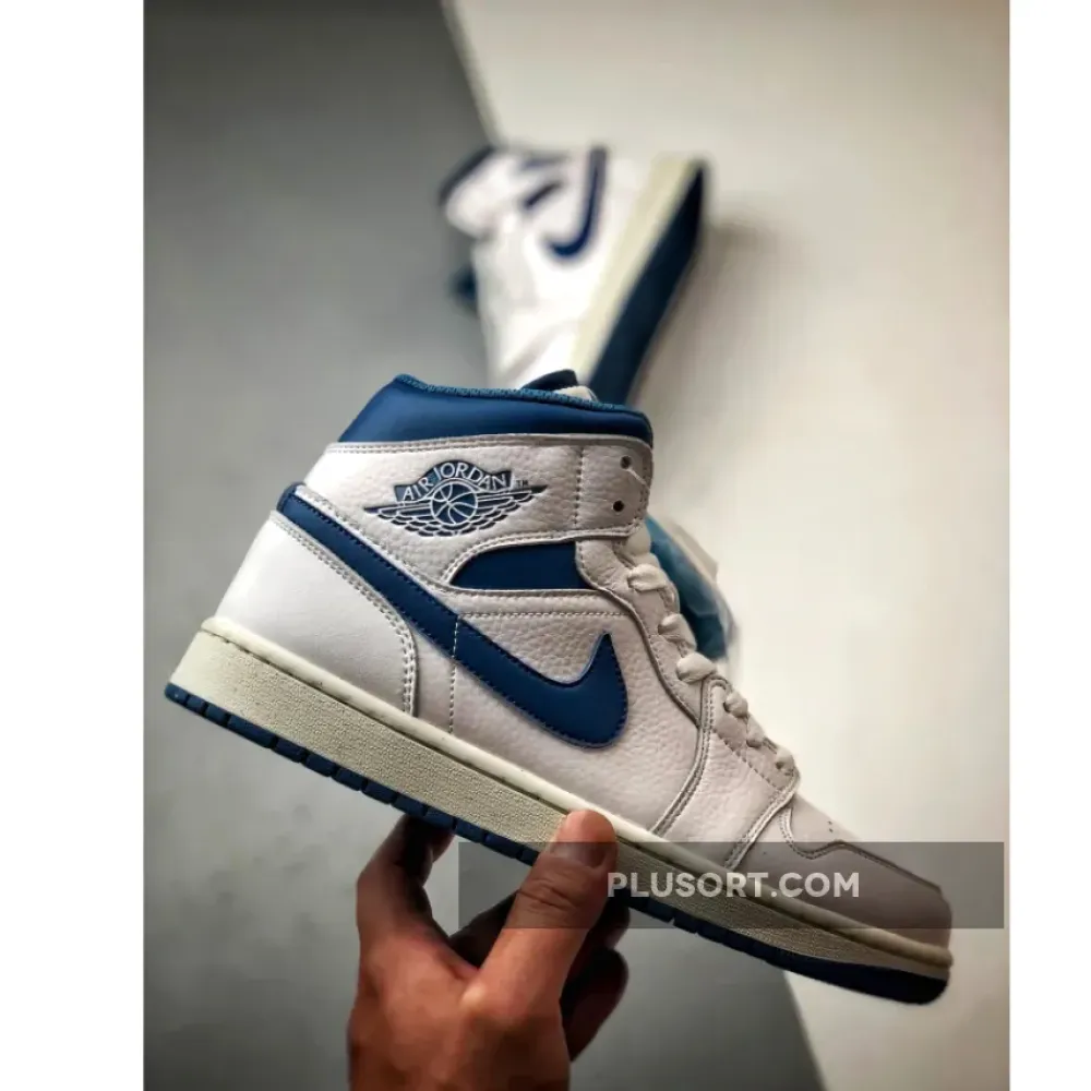 Air Jordan 1 Mid “Industrial Blue”  FN5215-141