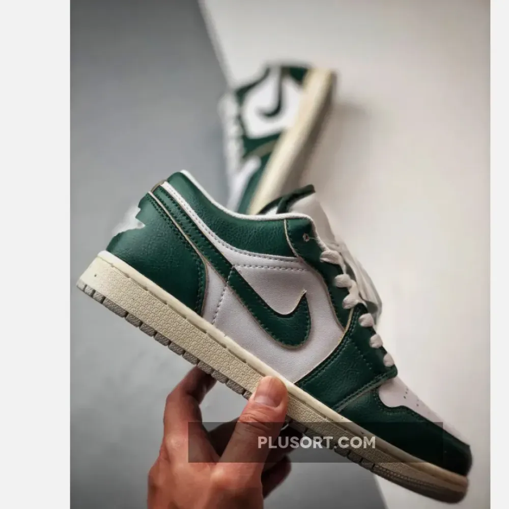 Air Jordan 1 Low Oxidized Green/White  FQ7687-300