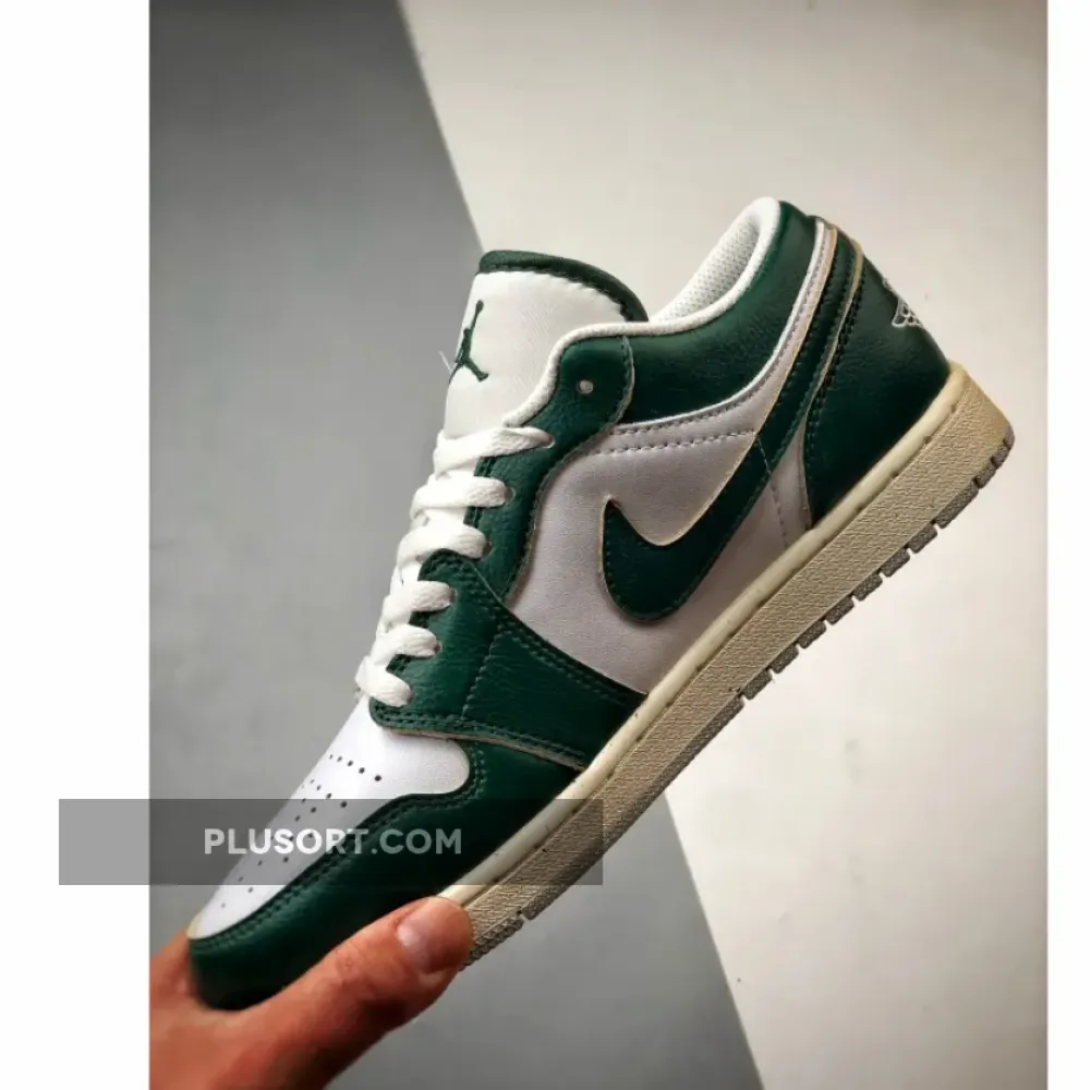 Air Jordan 1 Low Oxidized Green/White  FQ7687-300