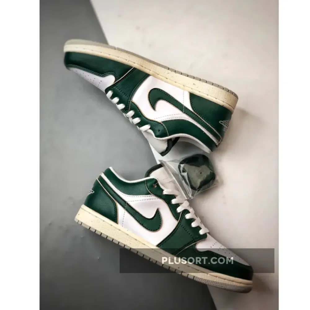 Air Jordan 1 Low Oxidized Green/White  FQ7687-300