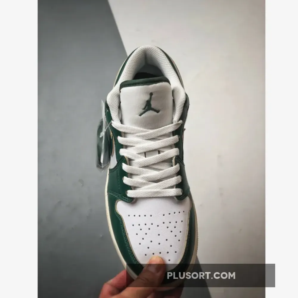 Air Jordan 1 Low Oxidized Green/White  FQ7687-300