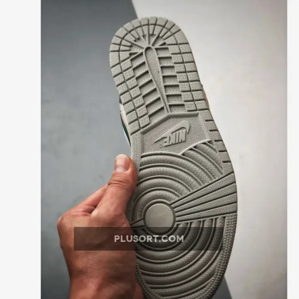 Air Jordan 1 Low Oxidized Green/White  FQ7687-300